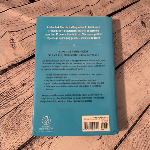 You, Happier : the 7 Neuroscience Secrets of Feeling Good - Hardcover - Picture 2 of 2